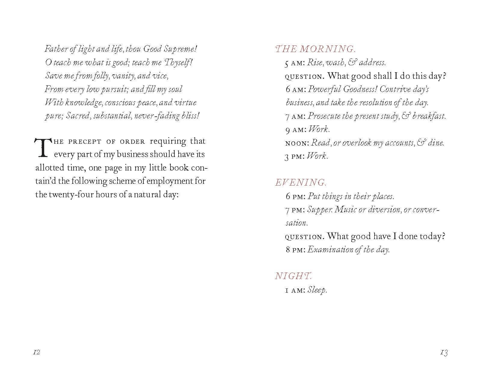 Benjamin Franklin's Book of Virtues - From Me To You