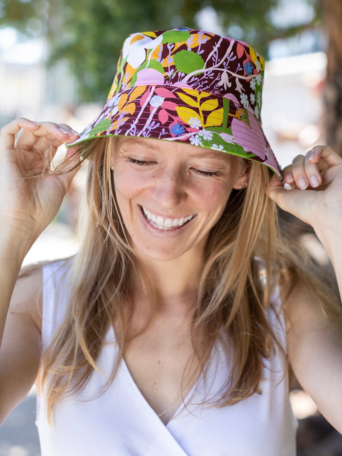 BERTA bucket hat Meadow Flower - From Me To You