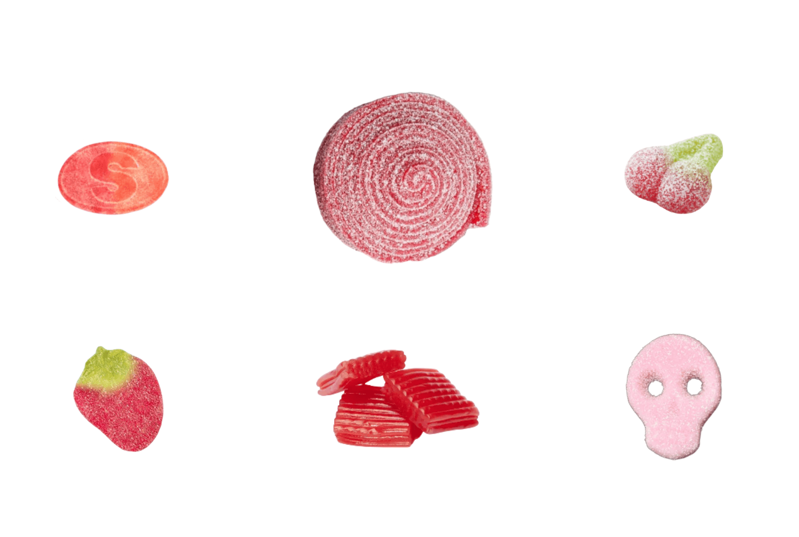 Boca Bear Kids - Strawberry, Peach, & Cherry Swedish Candy Gummy Mix - From Me To You