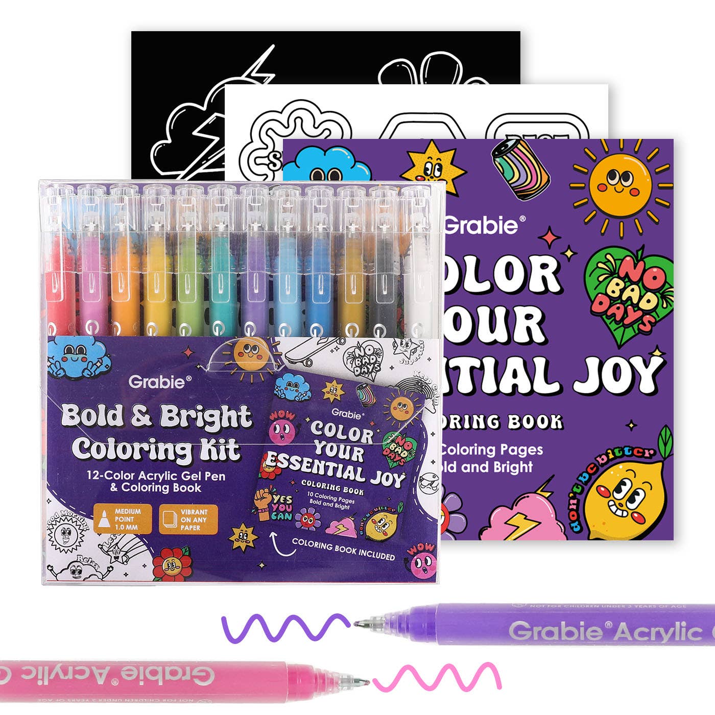 Bold & Bright Coloring Kit - Essential Color - From Me To You