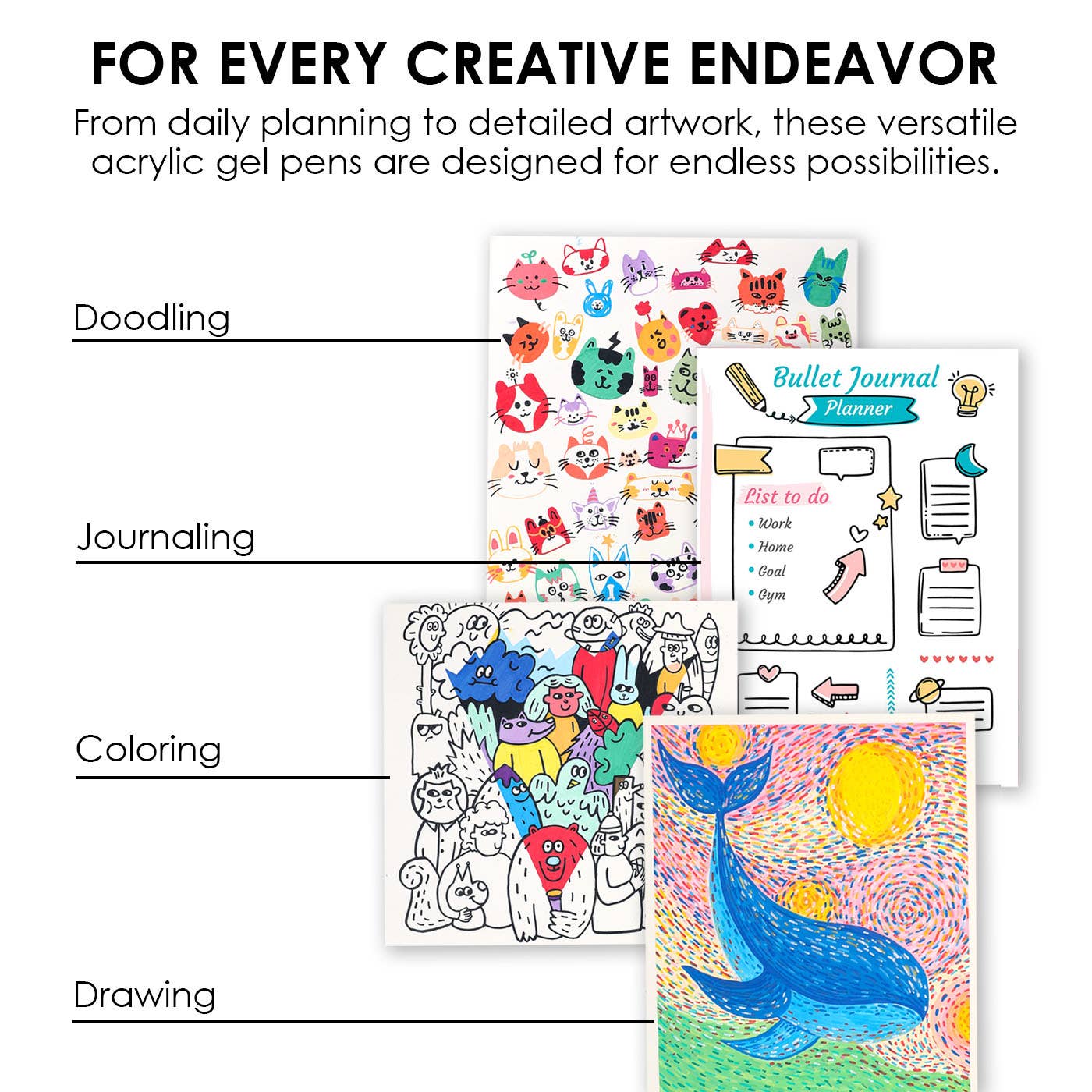 Bold & Bright Coloring Kit - Essential Color - From Me To You