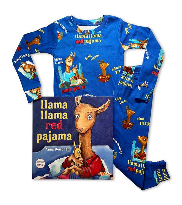 Books to Bed - Llama Llama Red PJ - Flat Pack PJ Set With Book - From Me To You