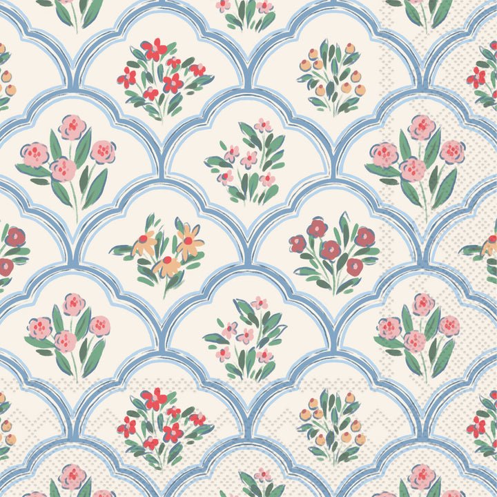 Boston International - Cocktail Napkins - Joyful Lattice - From Me To You