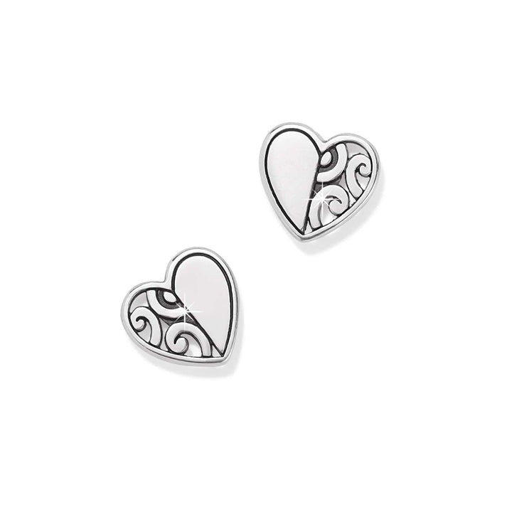 Brighton Deco Heart Mini Post Earrings - From Me To You