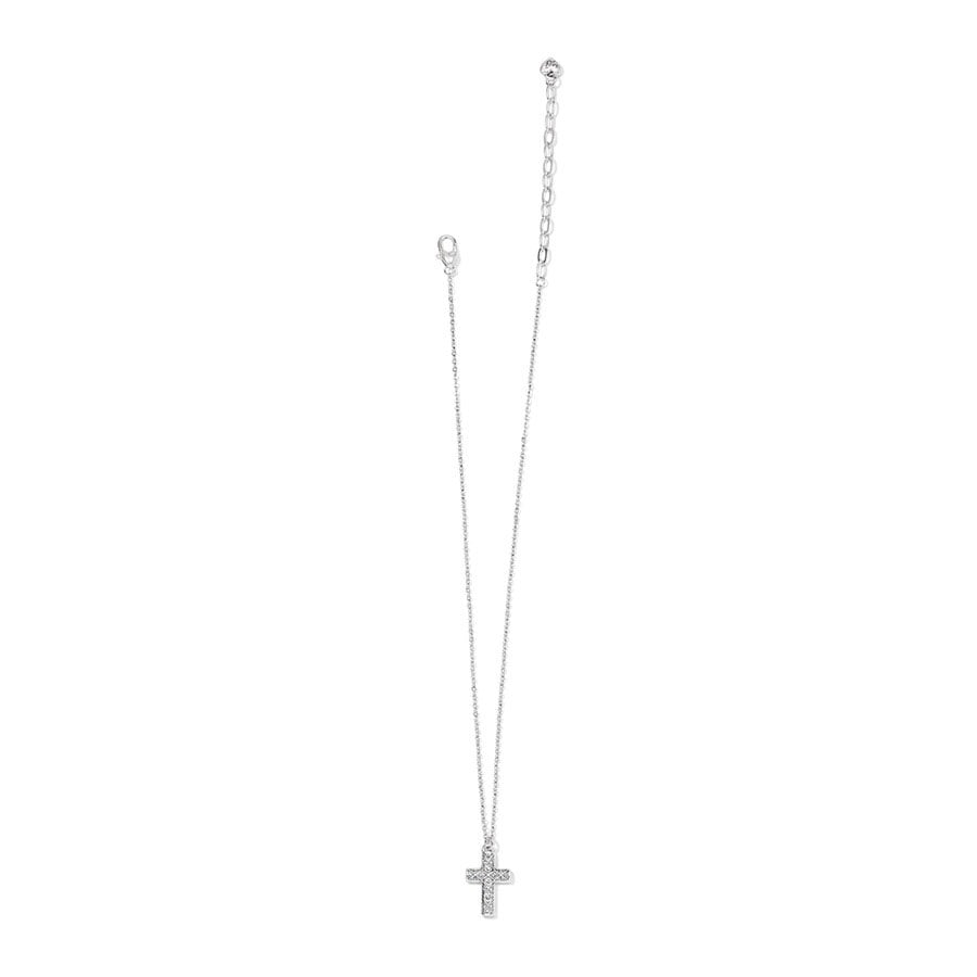 Brighton Diamond Cross Necklace - From Me To You