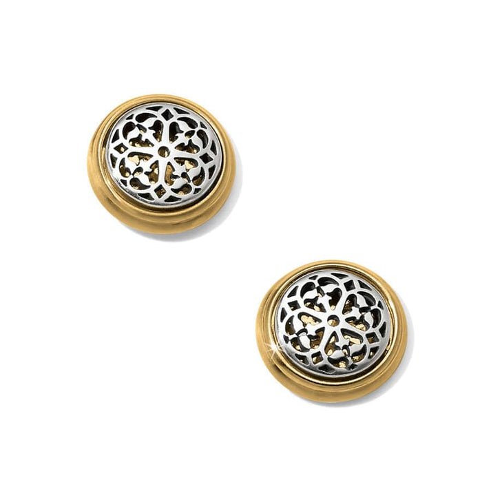 Brighton Ferrara 2 Tone Post Earrings - From Me To You