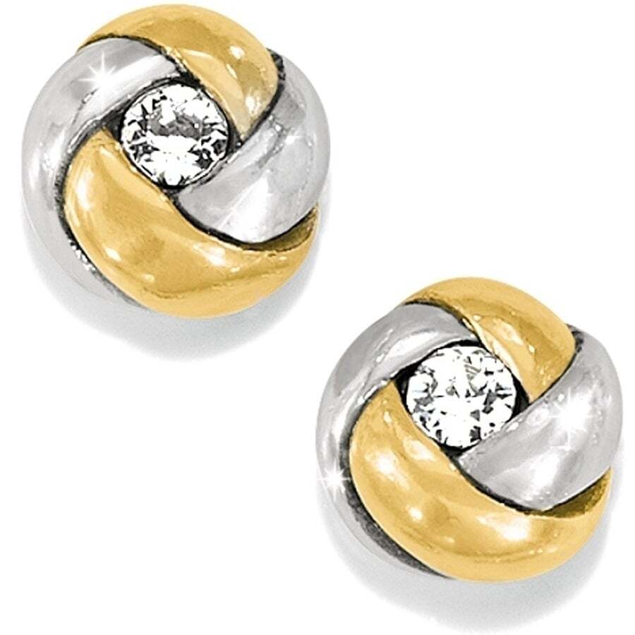 Brighton Love Me Knot Mini Post Earrings - From Me To You