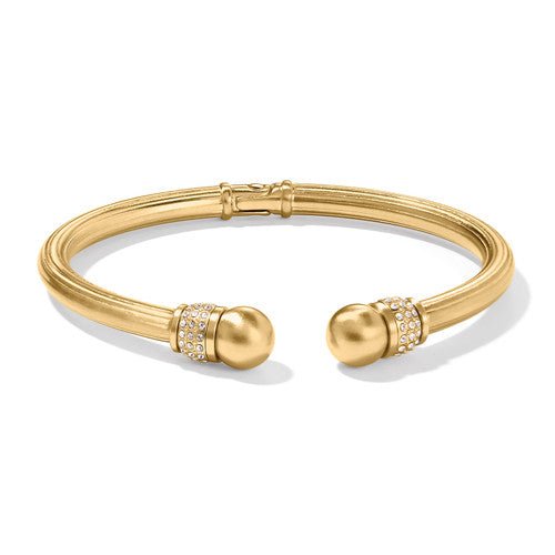 Brighton Meridian Gold Open Hinged Bangle - From Me To You