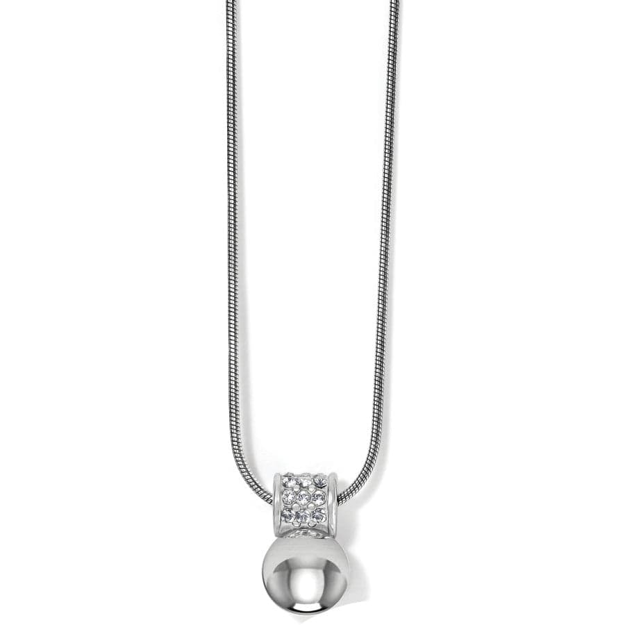 Brighton Meridian Petite Necklace - Silver - From Me To You