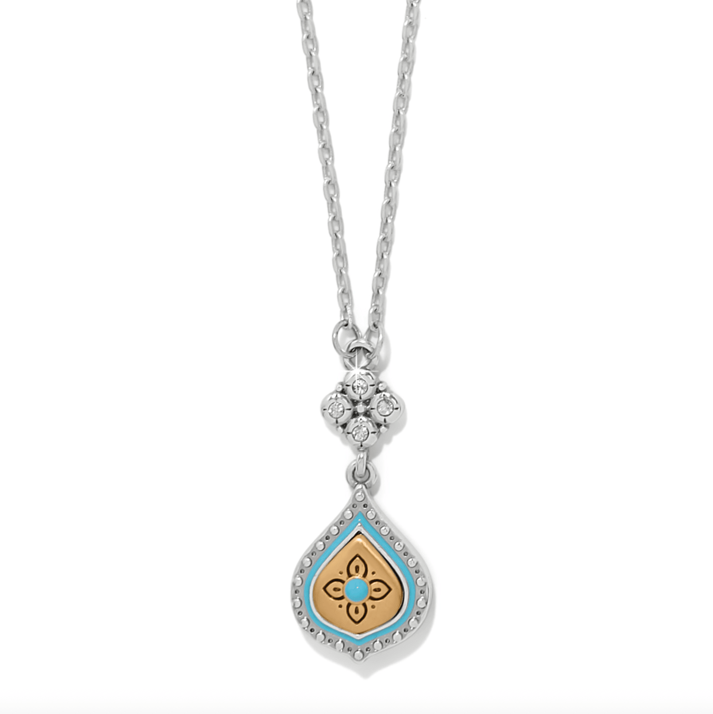 Brighton Mosaic Cerrillos Petite Teardrop Necklace - From Me To You