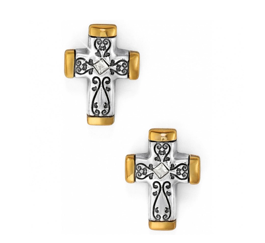 Brighton Venezia Cross Post Earrings - From Me To You