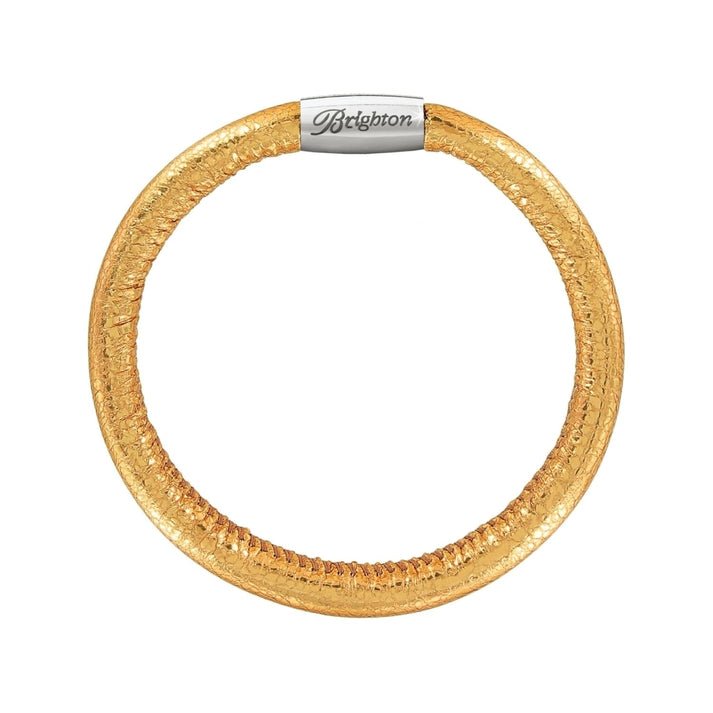 Brighton Woodstock Metallic Single Bracelet-Gold - From Me To You
