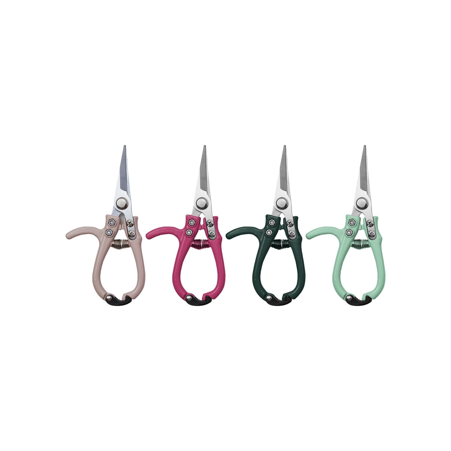 Carbon Steel Garden Pruning Shears with Enameled Handle, 4 Colors - From Me To You