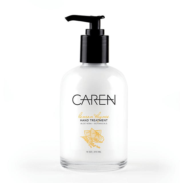 Caren Hand Treatment - Lemon Thyme - 14 oz Glass Bottle - From Me To You