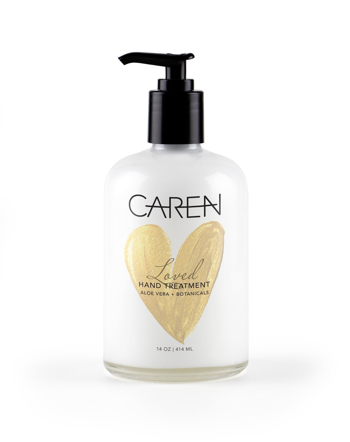 Caren Hand Treatment - Loved - 8 oz Glass Bottle - From Me To You