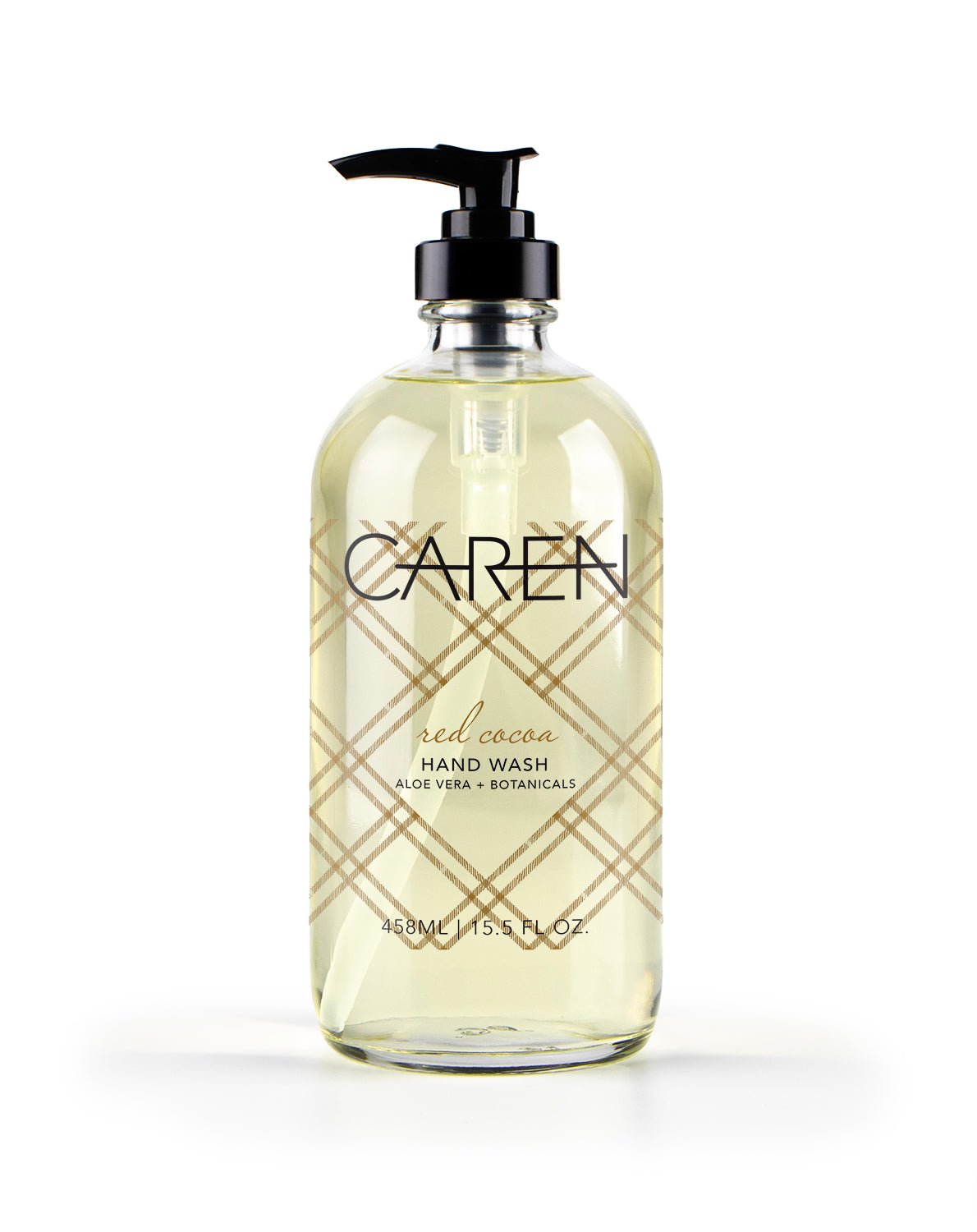 Caren Hand Wash - Red Cocoa - 15 oz Glass Bottle - From Me To You