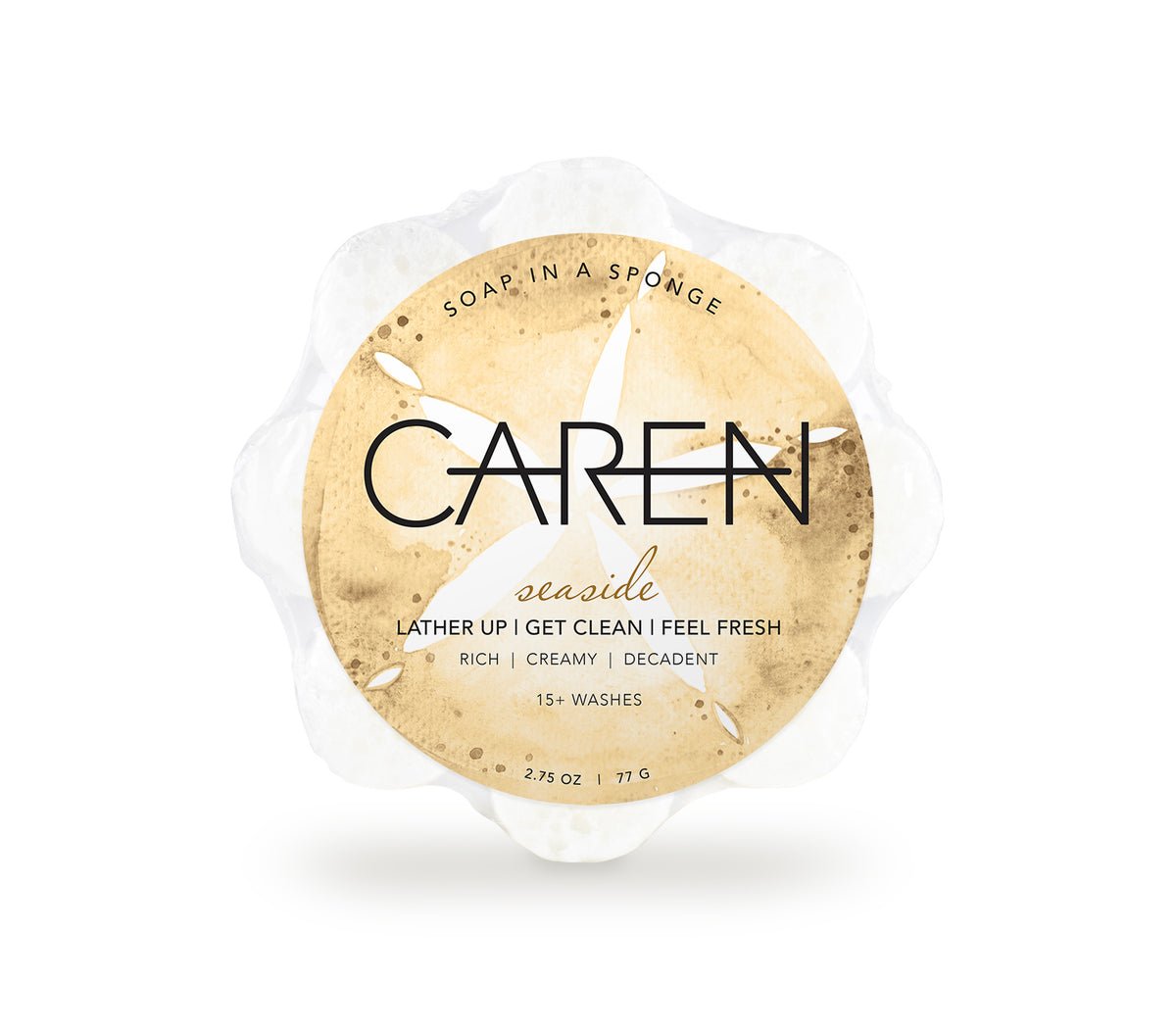 Caren Soap Sponge | Seaside | White Daisy - From Me To You