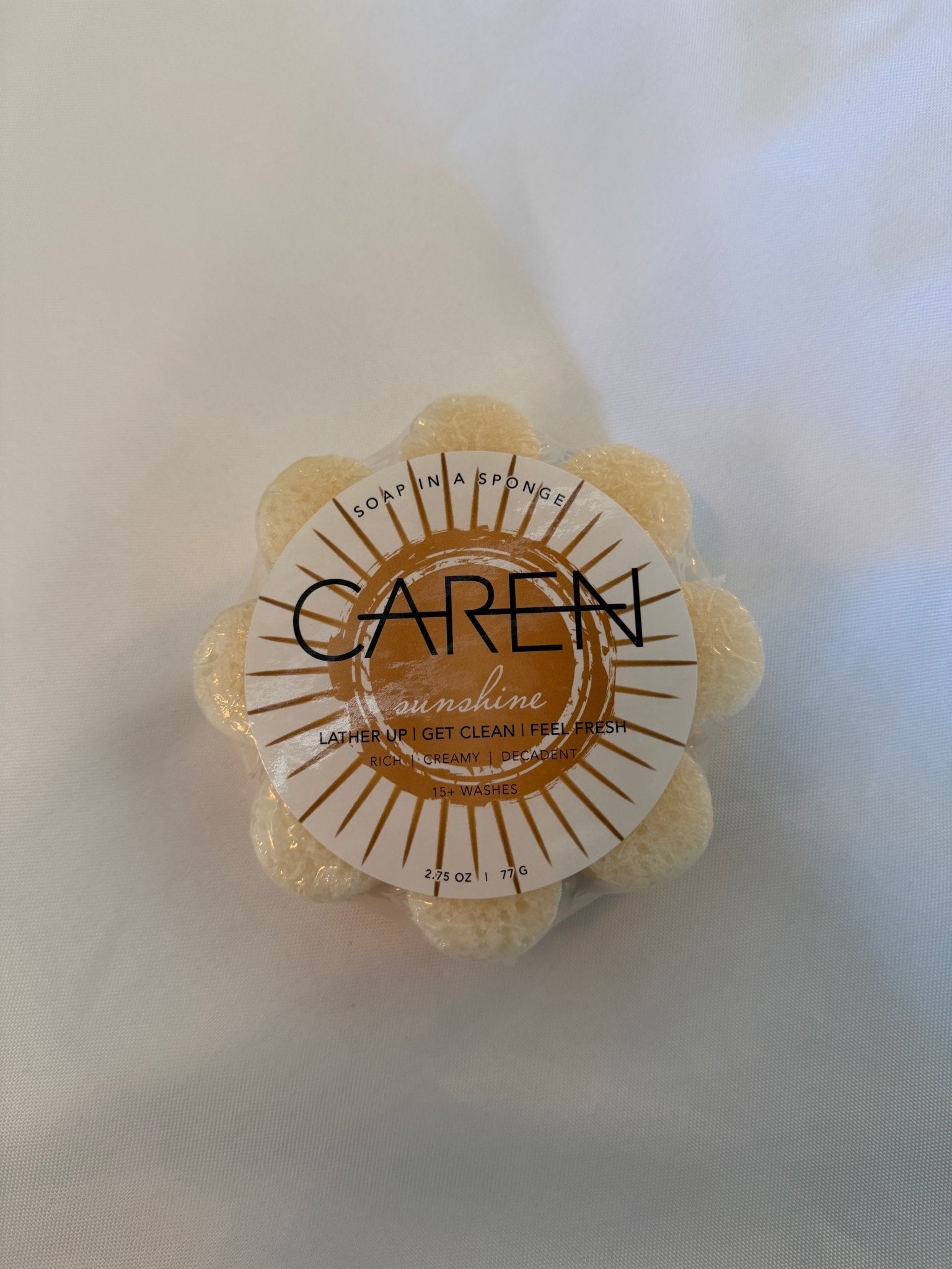 Caren Soap Sponge | Sunshine | White Daisy - From Me To You