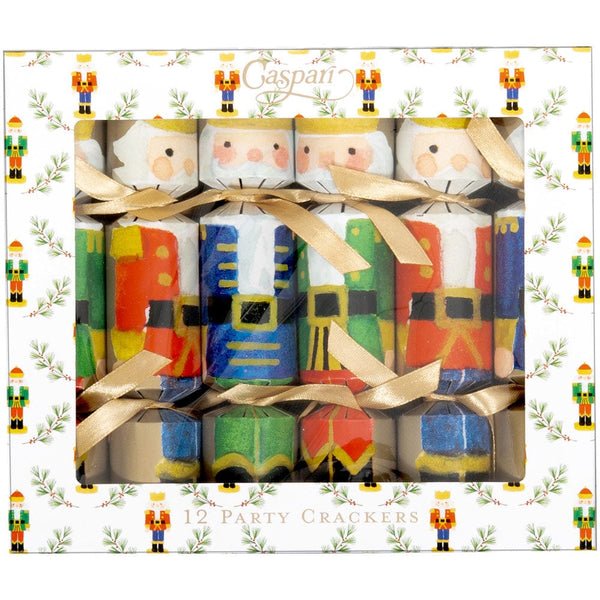 Caspari Painted Nutcrackers Celebration Crackers - includes 12 Celebration Crackers - From Me To You