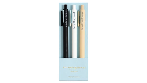 Church Notes - Encouragement Pen Set - From Me To You