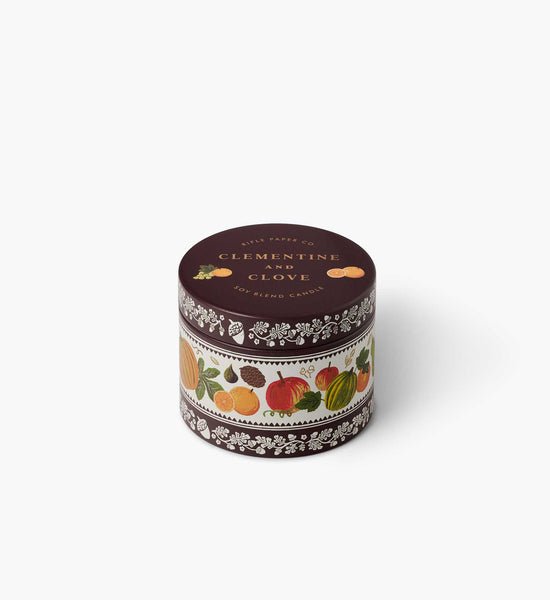 Clementine & Clove 3 oz Tin Candle | Rifle Paper Co. - From Me To You