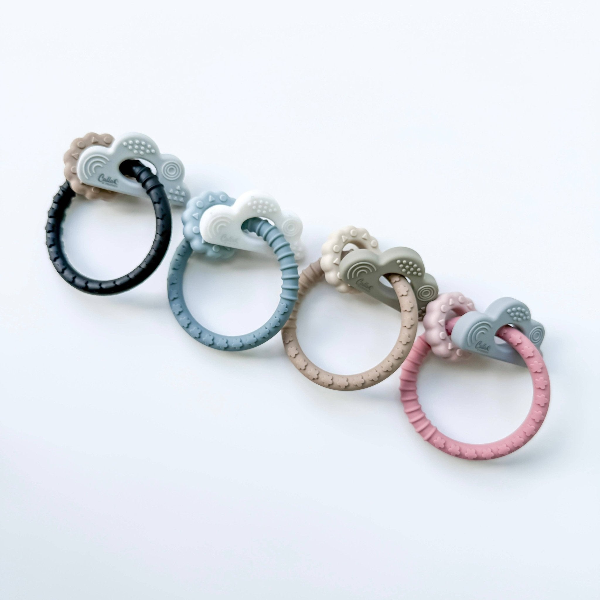 Cloudy Days Silicone Teether - From Me To You