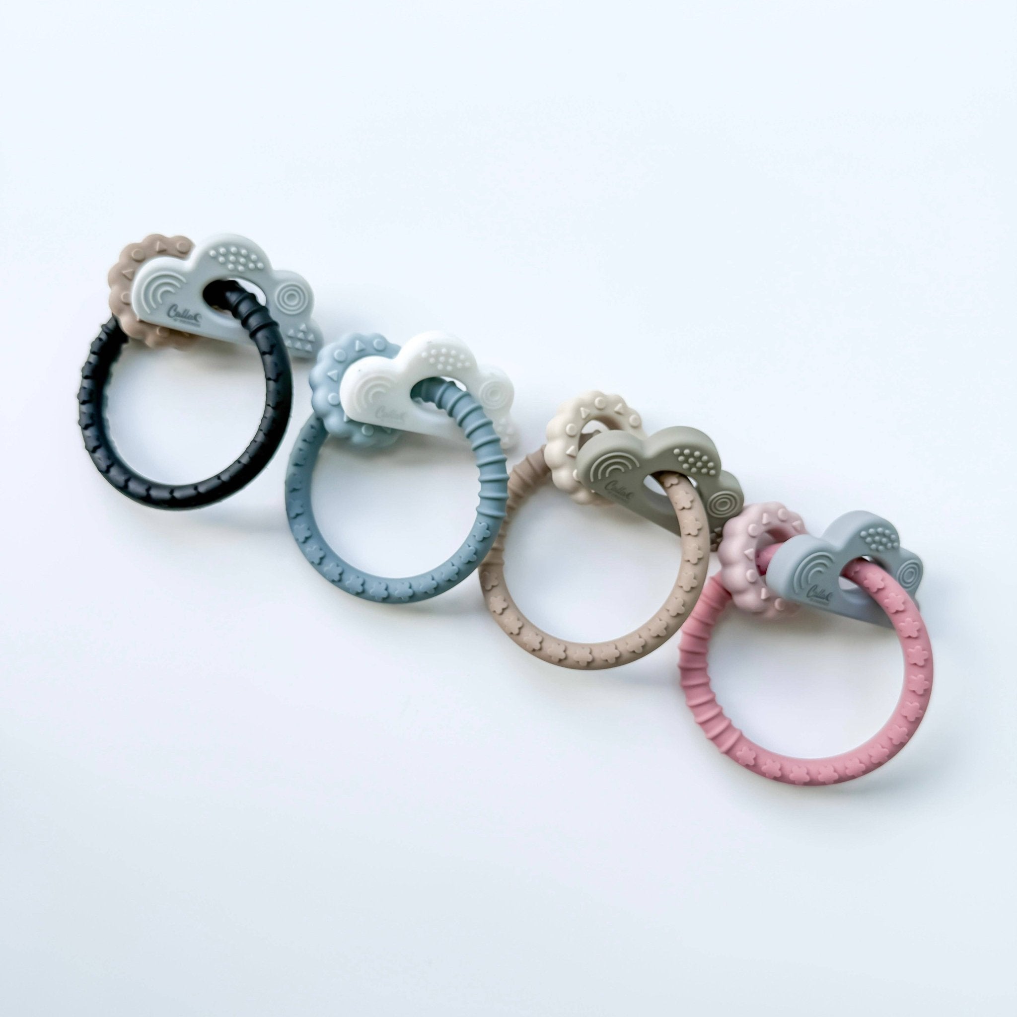 Cloudy Days Silicone Teether - From Me To You
