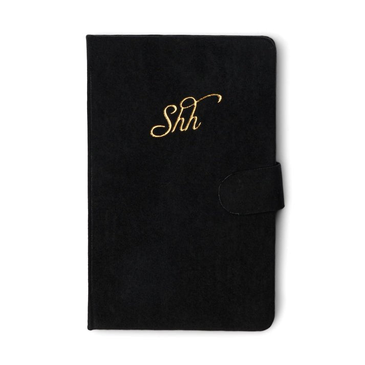 Designworks Mini Passwords Journal Shh - Black - From Me To You