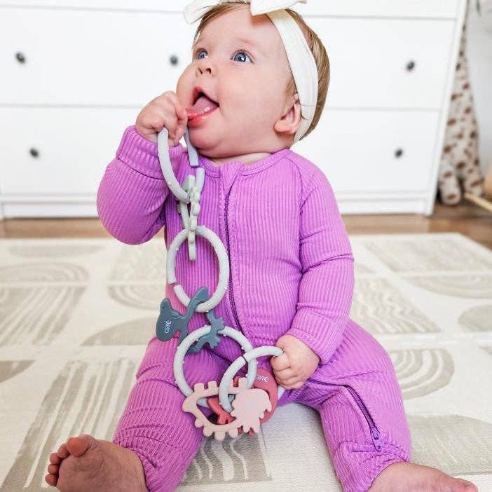 Dino Rings Silicone Teether - From Me To You