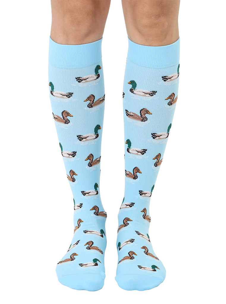 Living Royal Compression Socks-Ducks