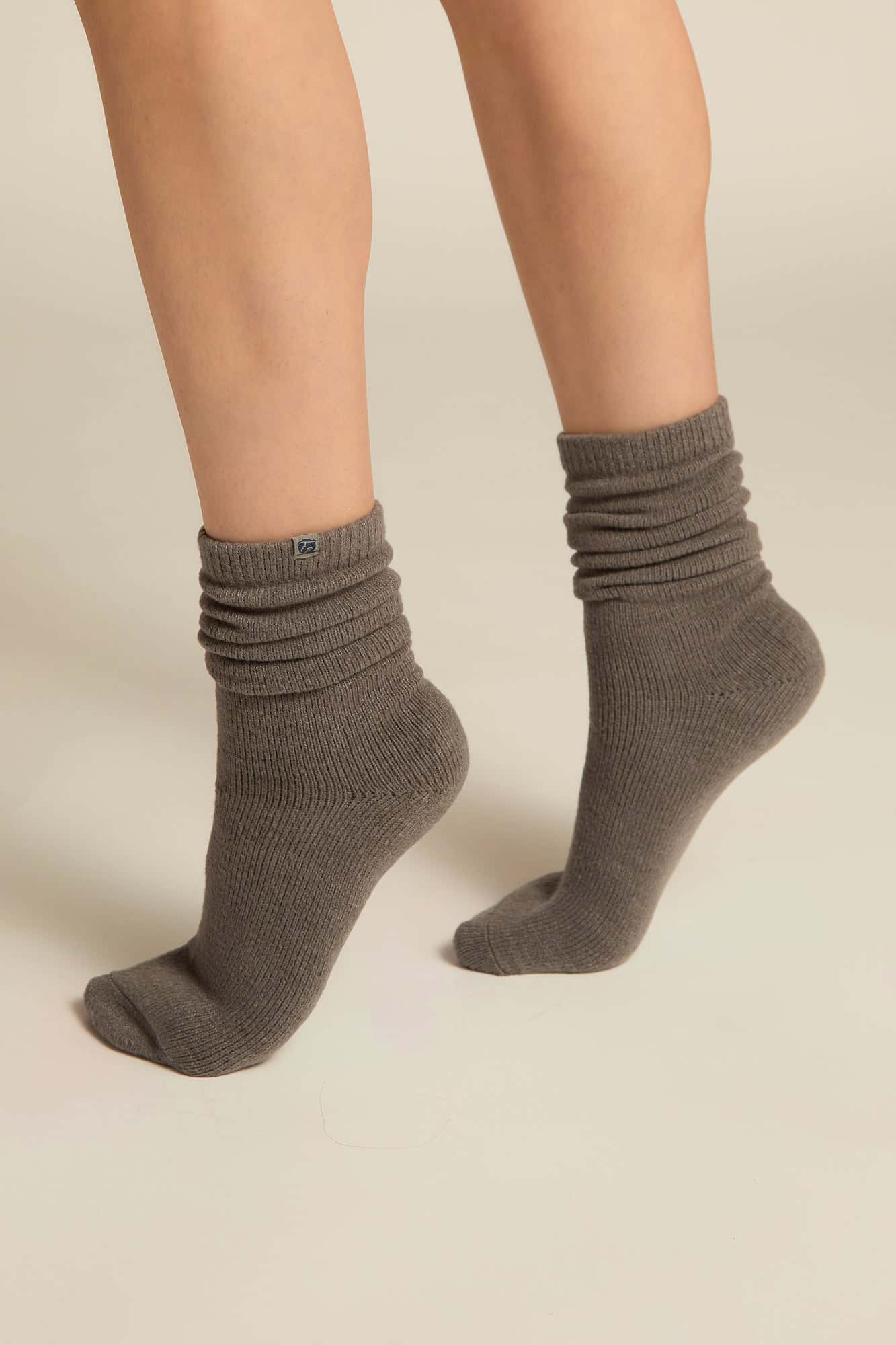 Faceplant Dreams - Earl Grey bamboo Cashmere Finish Sock - From Me To You