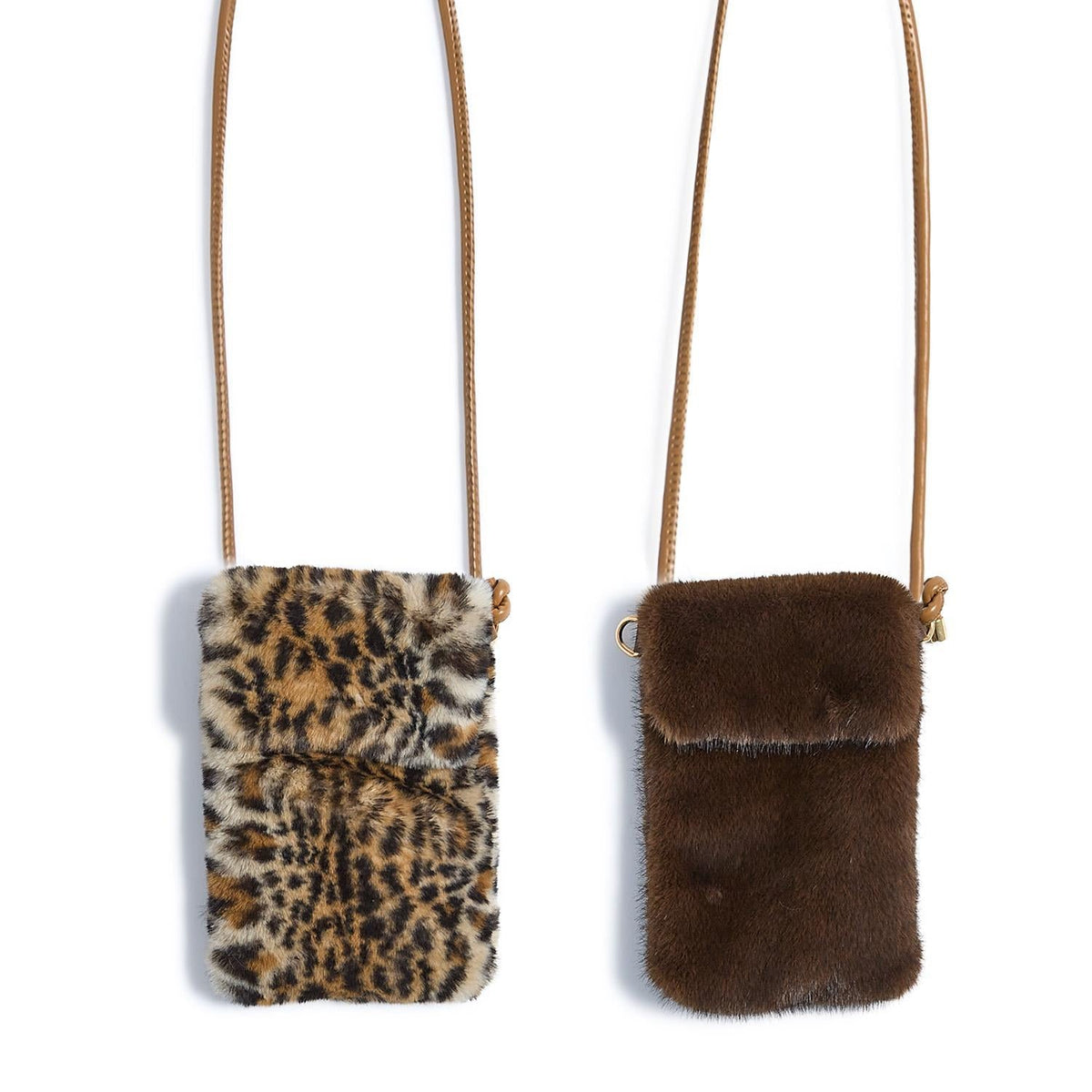 Faux Fur Cross Body Bag | Two's Company - From Me To You