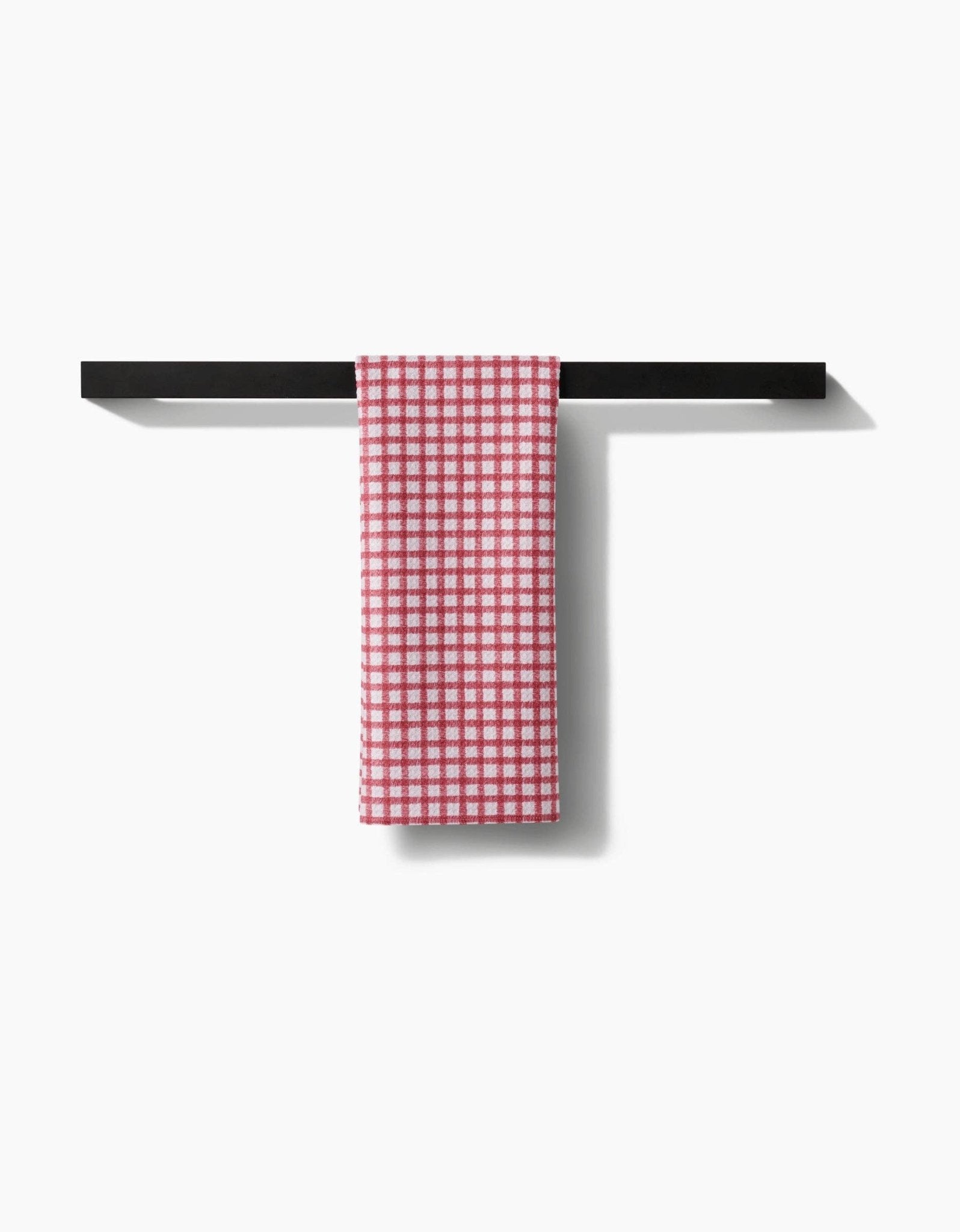 Fireside Plaid Red Tea Towel - From Me To You