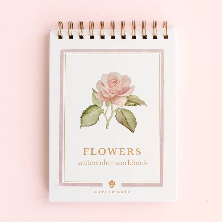 Flowers Watercolor Workbook - From Me To You