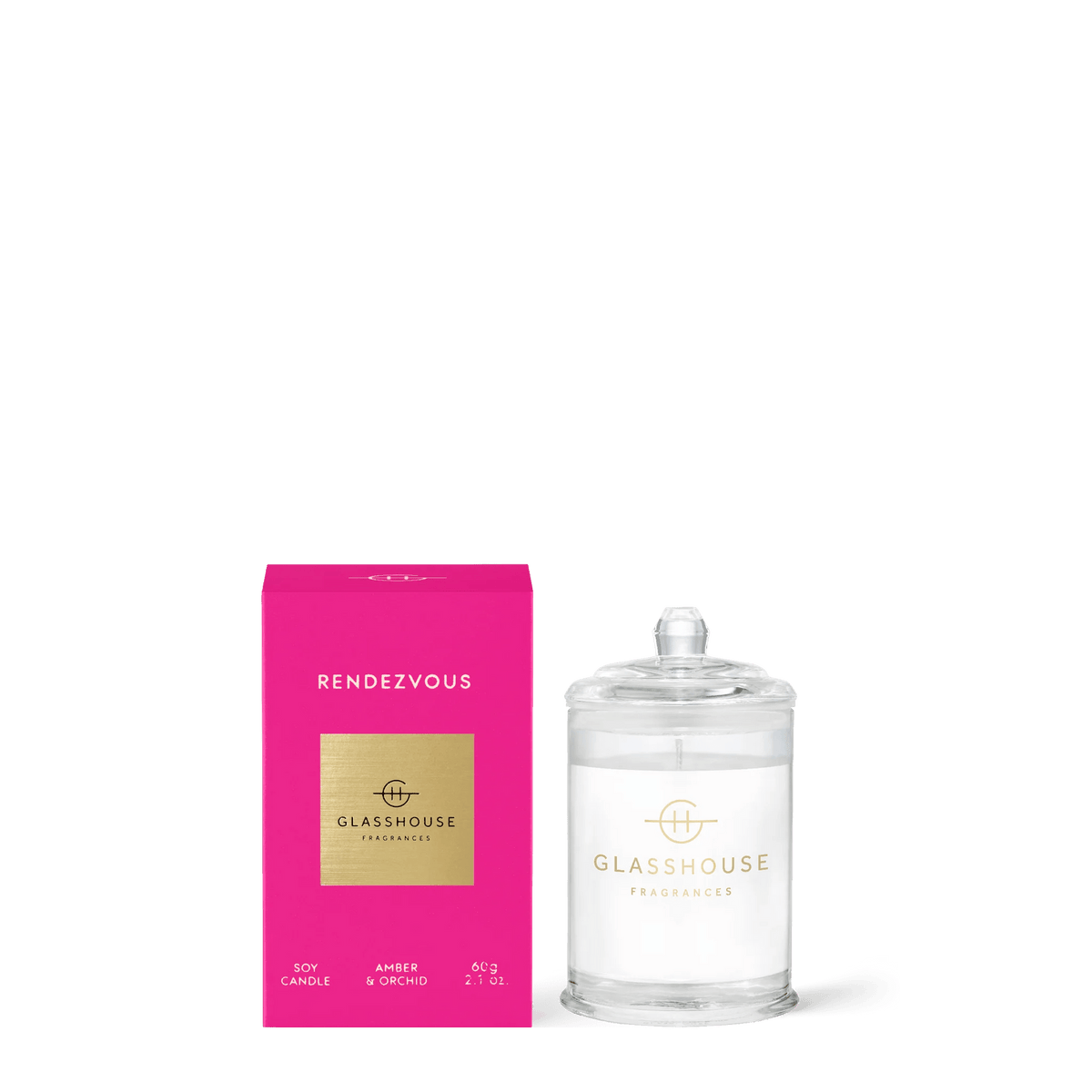 Glasshouse 2.1 oz. Candle -Flower Therapy - From Me To You