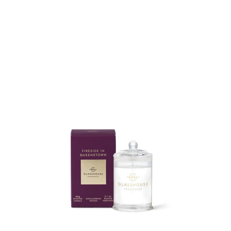 Glasshouse 2.1oz. Candle - Fireside In Queenstown - From Me To You
