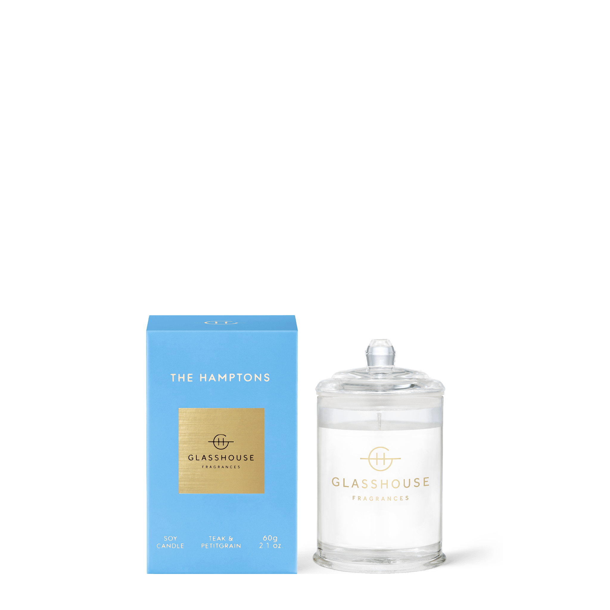 Glasshouse Candle 2.1 oz. - The Hamptons - From Me To You