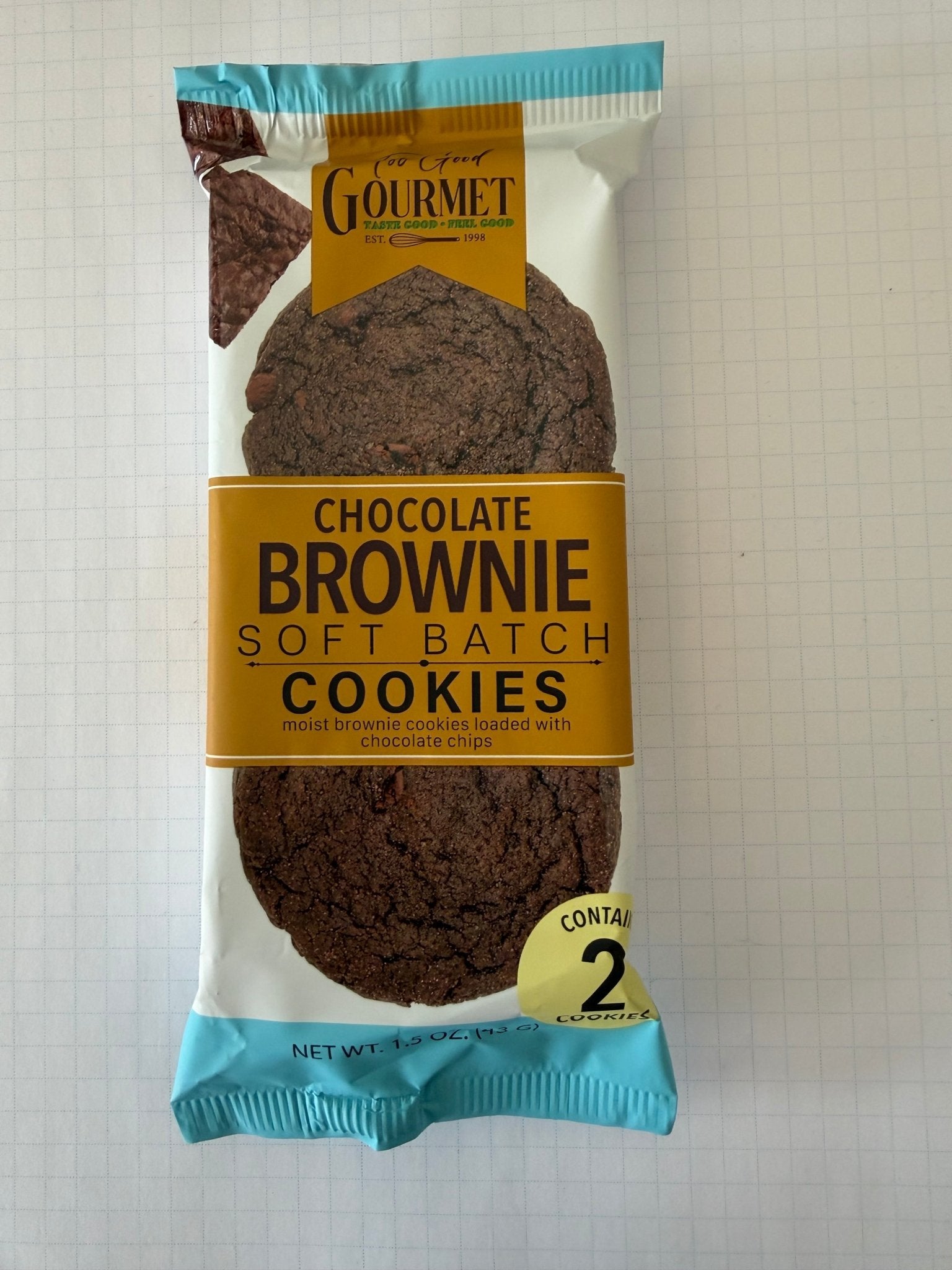 Grab & Go-Chocolate Brownie Cookies - From Me To You