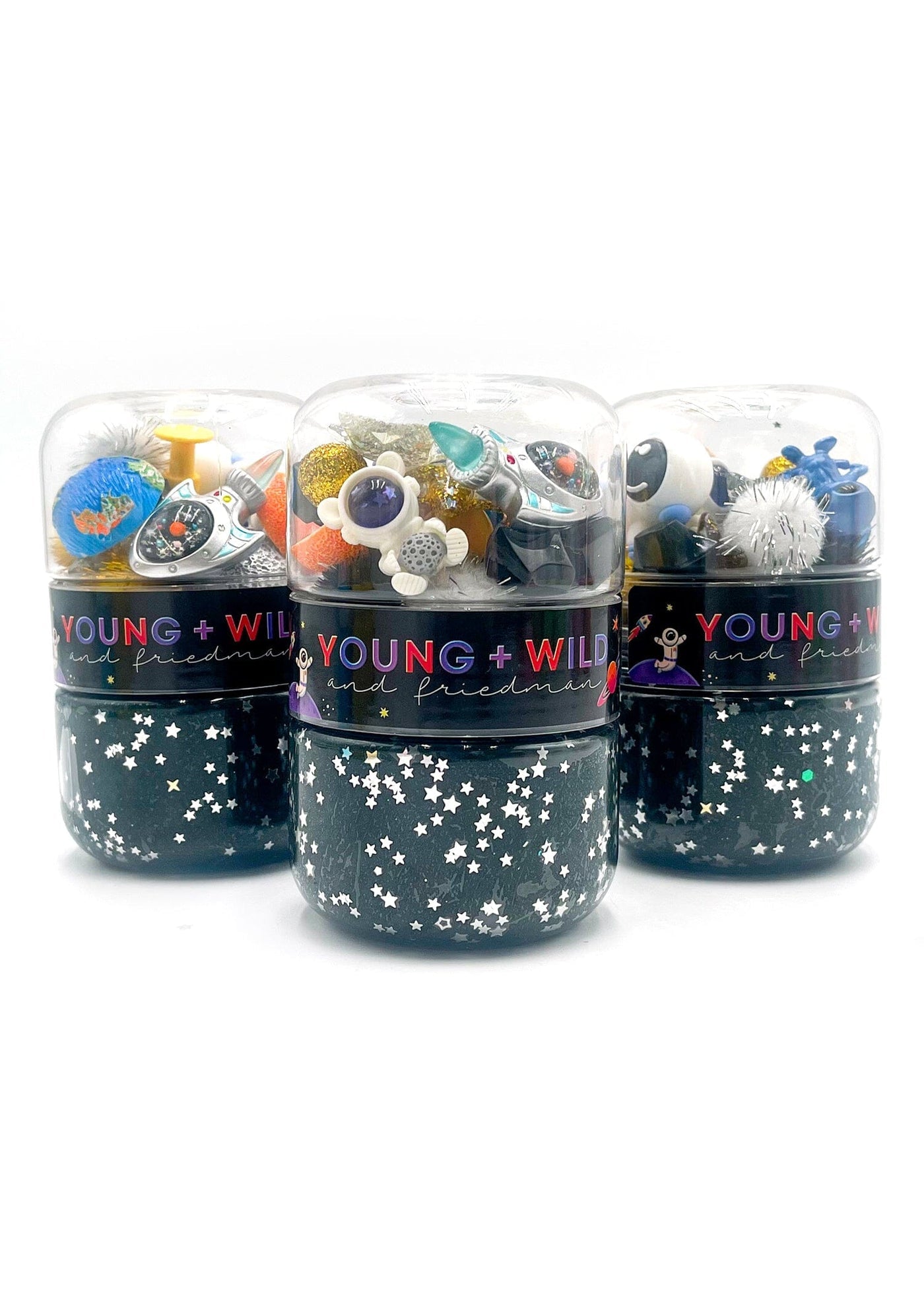 Grab & Go Dough Jar - Space - From Me To You