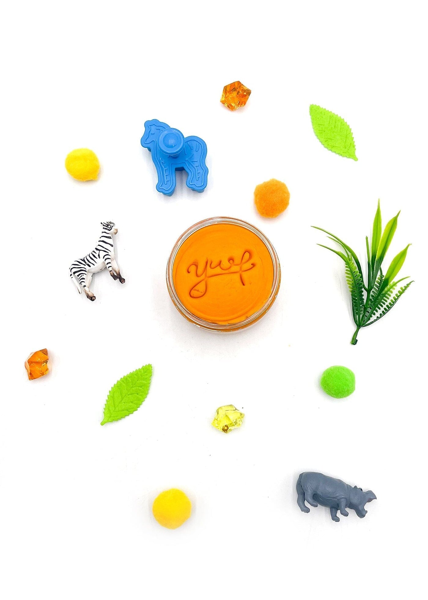 Grab & Go Dough Jar - Zoo - From Me To You