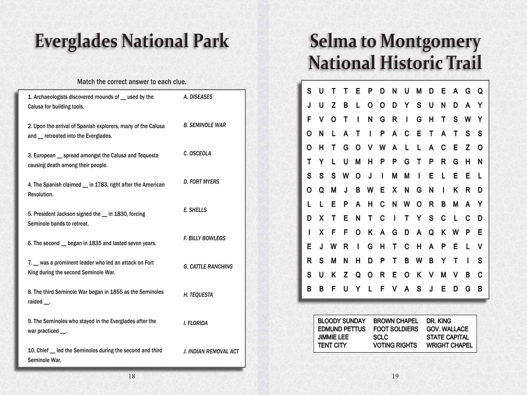 Great American National Parks Road Trip Puzzle Book - From Me To You