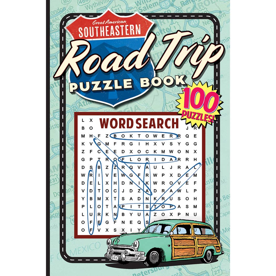 Great American Southeastern Road Trip Puzzle Book - From Me To You