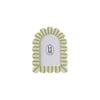 Hazel Mazel MDF Striped Scalloped Photo Frame Cream Color & Green - From Me To You
