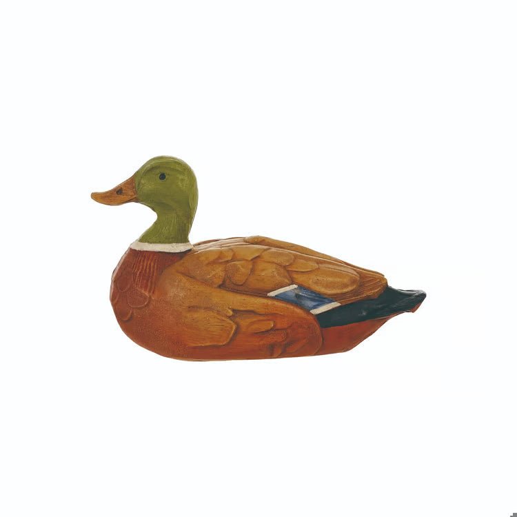 HAZEL MAZEL Resin Mallard, Natural, Green - From Me To You