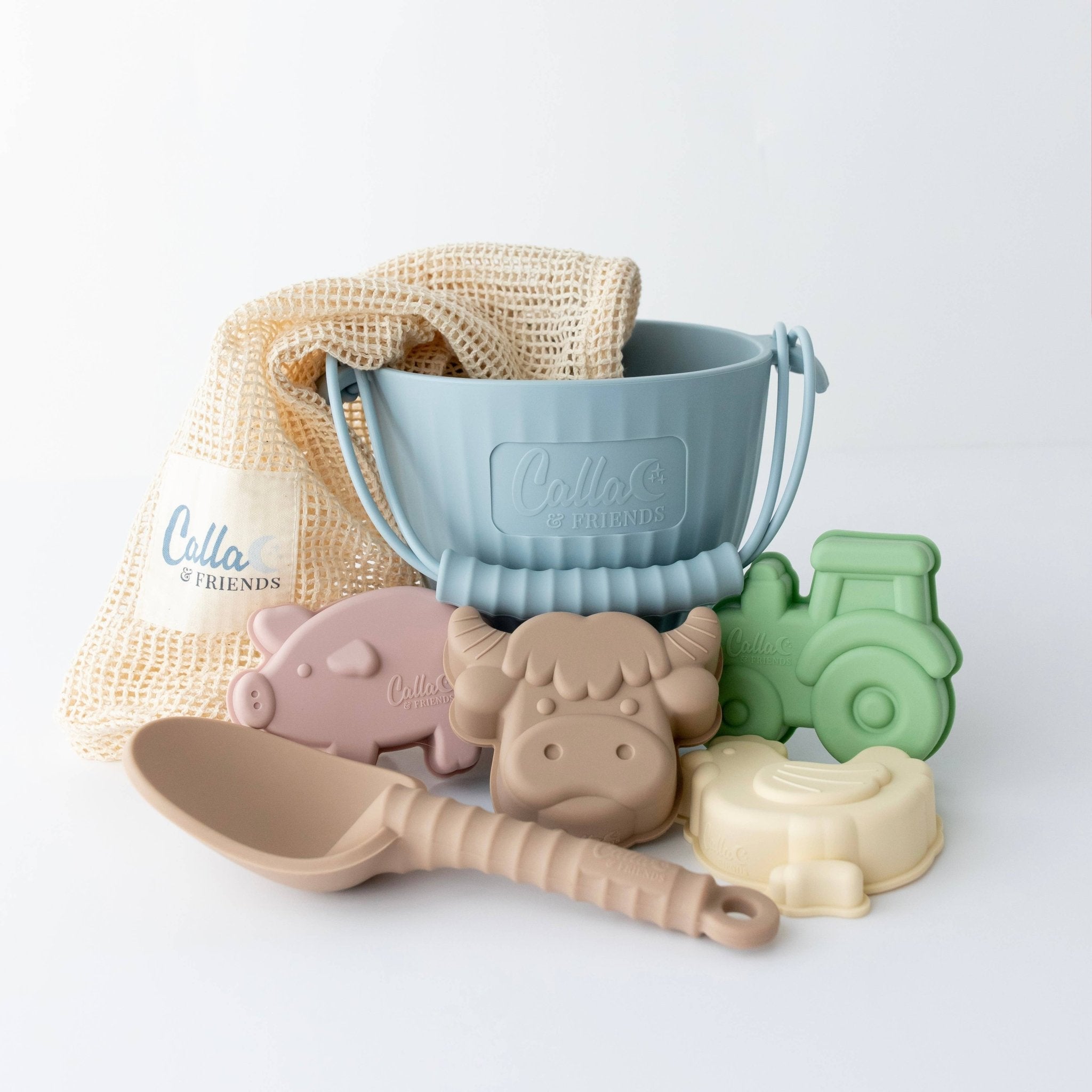 Hazel’s Farm Silicone Beach Toy Set - From Me To You