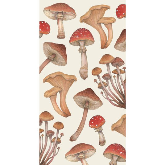 Hester & Cook Mushroom Guest Napkins - Pack of 16 - From Me To You
