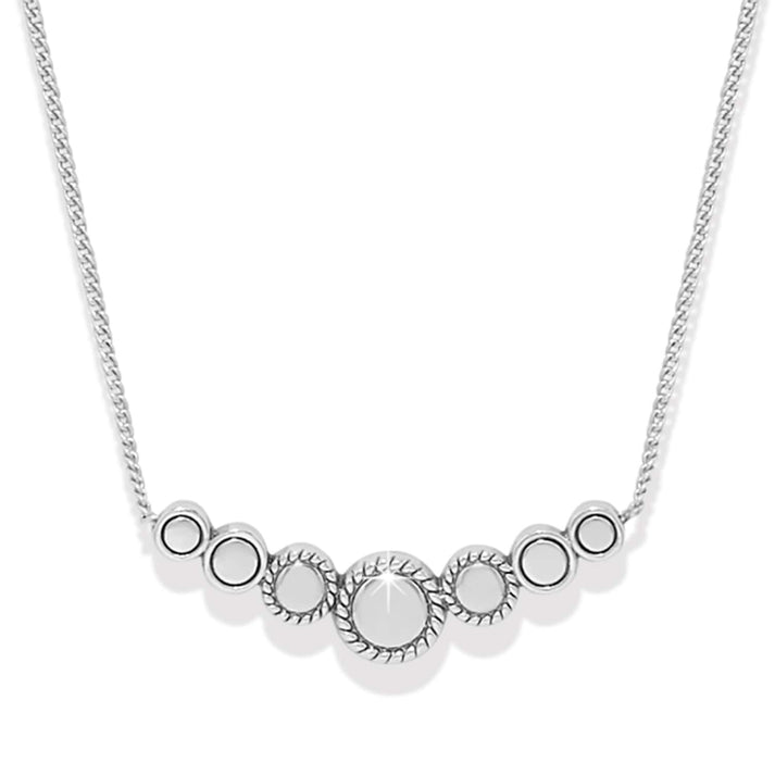 Brighton Illumina Celeste Bar Necklace-Silver
