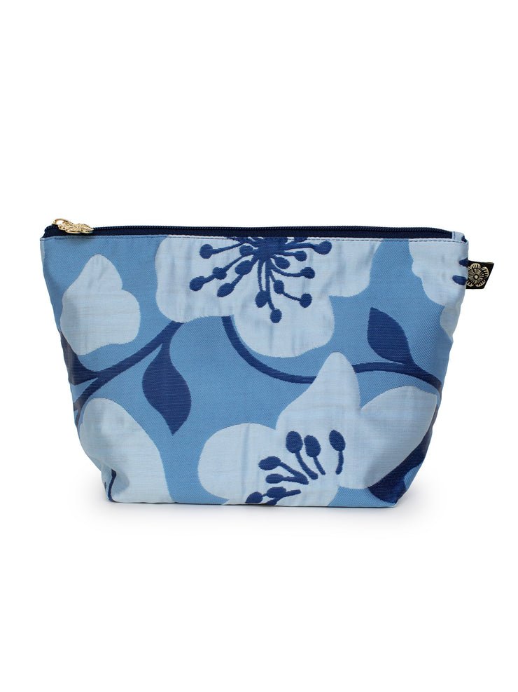 JACQUARD Pouch - Garden Wall Blue - From Me To You
