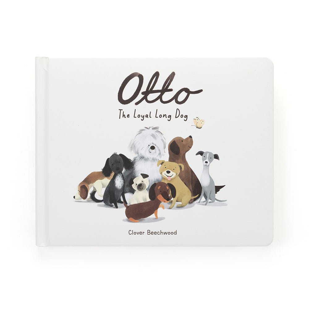 Jellycat Otto the Loyal Long Dog Book - From Me To You