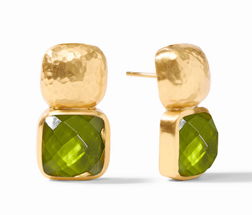 Julie Vos Catalina Earring - Iridescent Palmetto Green - From Me To You